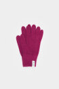 Handschuhe Anita (klein) recyceltes Kaschmir pink geranio