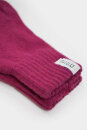 Handschuhe Anita (klein) recyceltes Kaschmir pink geranio